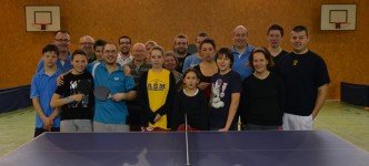 Photo de groupe du tournoi de la galette des rois 2014